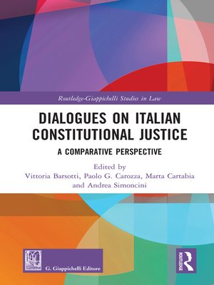 cover image of Dialogues on Italian Constitutional Justice